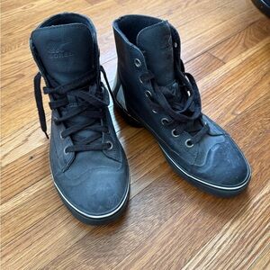 Sorel Men's Charcoal High-Top Sneakers